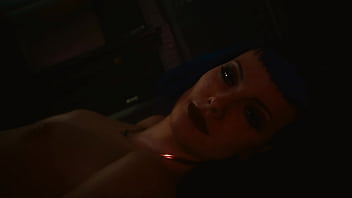 Preview 3 of Piper Berri Creampie - Evelyn Parker - Hammer Club Sex Scene (Cyberpunk 2077 In-game Ultra Settings)