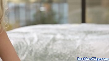 Preview 1 of Arya Feas - Beautiful les rims asshole while pussyrubbing