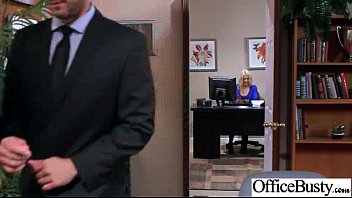Preview 2 of Amwf Sex - (sarah vandella) Sexy Big Round Tits Girl Bang In Office mov-28