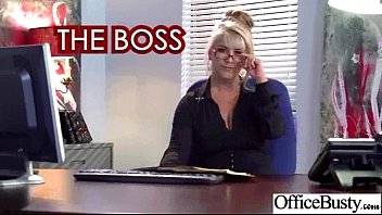 Preview 1 of Sex Puccey - (veronica vain) Sexy Big Round Tits Girl Bang In Office mov-29