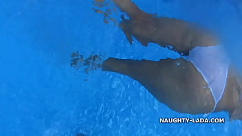 Preview 3 of Brazzers Rep Com - Hotel flashing. Transparent bikini