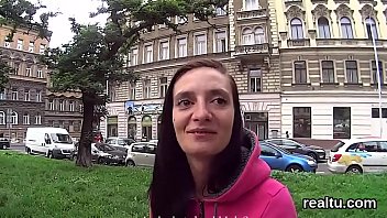 Preview 1 of Husband And Wife Strapon - Adorable czech sweetie was tempted in the shopping centre and rode in pov