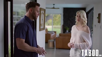 Preview 2 of Vacuum Cleaner Sex Maid - Door-To-Door Insemination Seth Gamble,  Kenna James