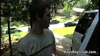 Preview 3 of Quick Girlfriend Shows Pussy - Cute little white boy get monster black cock raw fucked 12