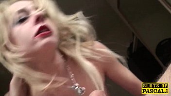 Preview 4 of Old Men Escorts Sex Video - Petite british subs during bdsm pussyfucking