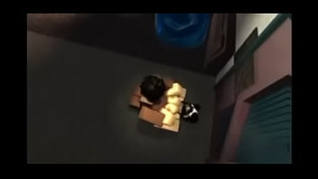 Preview 1 of Curvy Chesty - Asia gets creampied twice | Roblox Porn