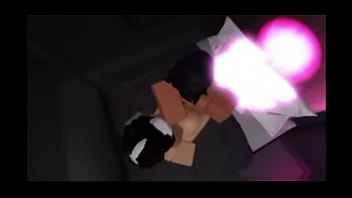 Preview 4 of Curvy Chesty - Asia gets creampied twice | Roblox Porn