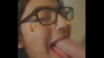 Preview 4 of Www 89 Mintucom Six Video - Sucking my first dildo