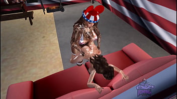 Preview 3 of Rajan Xv - Let The Cum Shots Fly on the 4th of July !!
