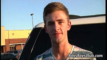 Preview 1 of Clitoris Whit Man - Blacks On Boys -Gay Bareback Interracial Fuck Movie 28