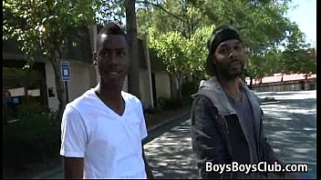 Preview 1 of Xvidioiran - Blacks On Boys -Gay Bareback Interracial Fuck Movie 16