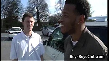 Preview 2 of Video Share - Blacks On Boys -Gay Bareback Interracial Fuck Movie 31