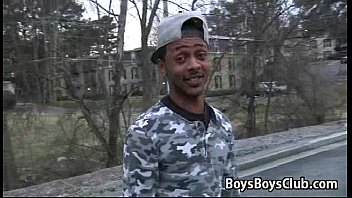 Preview 1 of Wife Amazing Fuck - Blacks On Boys -Gay Bareback Interracial Fuck Movie 02