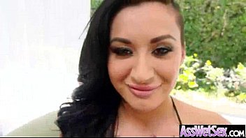 Preview 1 of Gurup Schoolgirls Chin Sex - (alby rydes) Big Oiled Wet Butt Girl Nailed Deep In Her Ass mov-02