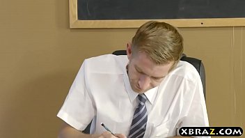 Preview 2 of Drunk Russe - Dumb huge cock anal pounding from the teacher