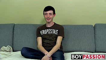 Preview 1 of Dog For Videoxxx - Cute twink Carmen has arrived for an interview to jack off