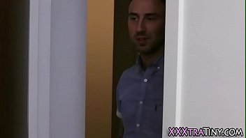 Preview 1 of Nauty Son - Teeny latina gets oral