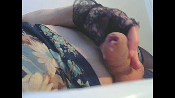 Preview 4 of Friend Female Female - rubbing my tranny cock slowly until the juices flow