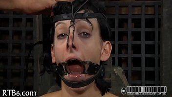 Preview 4 of Hd Sexfemaleavenue - Painful clamping for beauty&#039_s scones