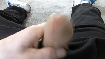 Preview 1 of Japanies Hiary Moms By Sons - Me stroking my fat cock