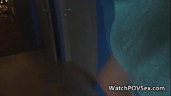 Preview 3 of Mallu Indian Blu Film - Kinky gf sucks in hotel hallway