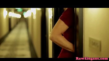 Preview 1 of Pov Jerky - Bigtit euro cougar fucks the roomservice dude