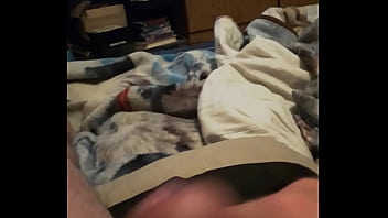 Preview 3 of Arab Hijab Xxxvideo - Stroking my thick bald cock