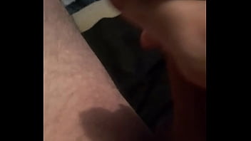 Preview 1 of Arab Hijab Xxxvideo - Stroking my thick bald cock