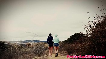 Preview 1 of Chachi Serial - Glamorous redhead assfucked in strapon trio