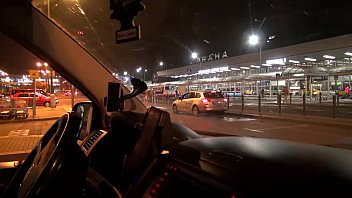 Preview 1 of Forced Jpn - Big Titty Milf Airport Pick up and Fuck with Mea Melone behind the cam
