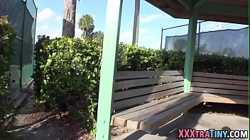 Preview 1 of Love Her Perfect Tits - Teeny whore gets facial
