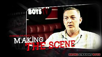 Preview 3 of Dog Baby Saxsy Video - Broke Straight Boys TV Episode #1 For Free -The straight lives of gay porn stars