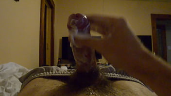 Preview 2 of Eat Blowjob Juce - Jerking my CREAMY dick until it CUMS on my camera!