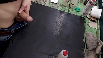 Preview 2 of Www Xxx 69 Avs Com - MASTURBATING on my WORKBENCH at WORK!