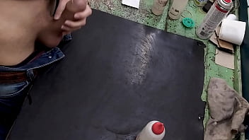 Preview 3 of Www Xxx 69 Avs Com - MASTURBATING on my WORKBENCH at WORK!