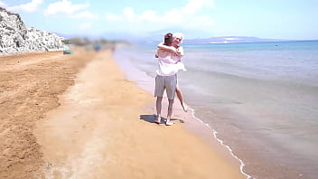 Preview 1 of Yoga Xxx Nd - Melissa Fucks Sam around the island