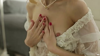 Preview 2 of Jodi Loves - Blonde Angel Ana Lee Likes It Soft During Her Finger Painting Time!