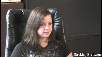 Preview 1 of H0t Mom M - I will remove my sexy stockings slowly for you