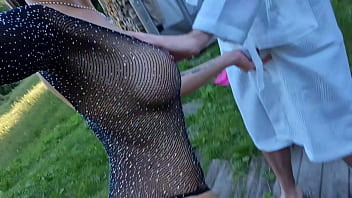 Preview 4 of 2 Cm - Hot stuff #3 - Outdoor public sex with Laura Hot (First time,  POV,  Amateur,  Sauna,  Blowjob) - trailer