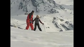 Preview 1 of Pasa Kanda - Gina Blonde,  Anal in the Snow