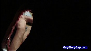 Preview 2 of Fat Teenis - Wet Gay Interracial Handjob And Nasty Cock Sucking 11