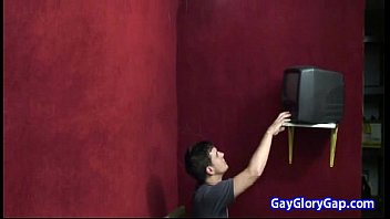 Preview 1 of Fat Teenis - Wet Gay Interracial Handjob And Nasty Cock Sucking 11