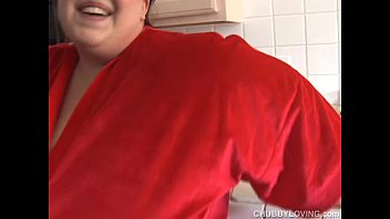 Preview 1 of Russians Mother Big Dildo - Beautiful big tits BBW enjoys a smoke break and talking dirty
