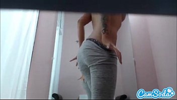 Preview 1 of Emilia Clarke Deepfake Porn - teen lesbian latinas with big ass caught in dressing room and trying not to squi