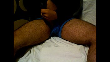 Preview 2 of Shy Arab With Hijab - young male enjoys himself