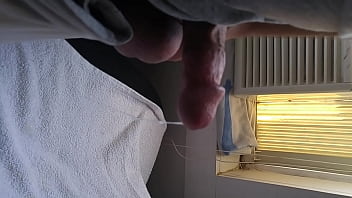 Preview 3 of Italian Full Video - huge load from a tiny hard cock!