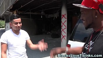Preview 1 of Mother Sduce Son - Latino cums for black guy