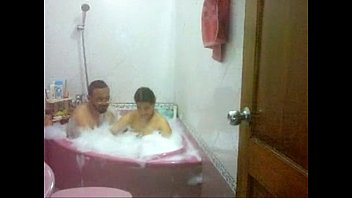 Preview 2 of Britanny Bardot - desi aunty bath tub