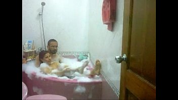 Preview 3 of Britanny Bardot - desi aunty bath tub