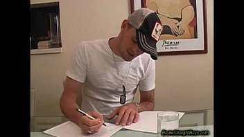Preview 1 of Bear Dong - Straight guy gets his cock sucked for the first time and ass fucked (full scene)